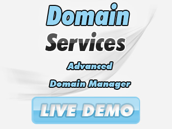 Modestly priced domain name services